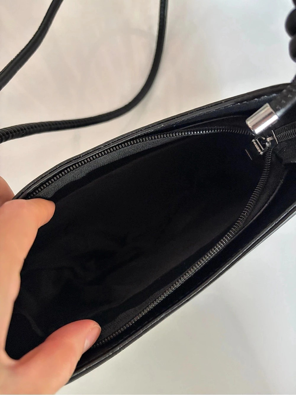 Miu Miu STYLE Black Crossbody Bag faux leather - Picture 5 of 6